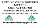 Five (5) Days Driver's Licence Online